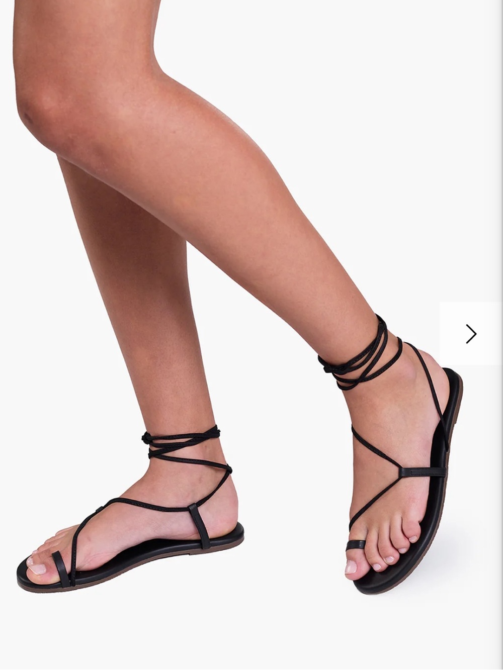 Tkees Jo Black Sandals